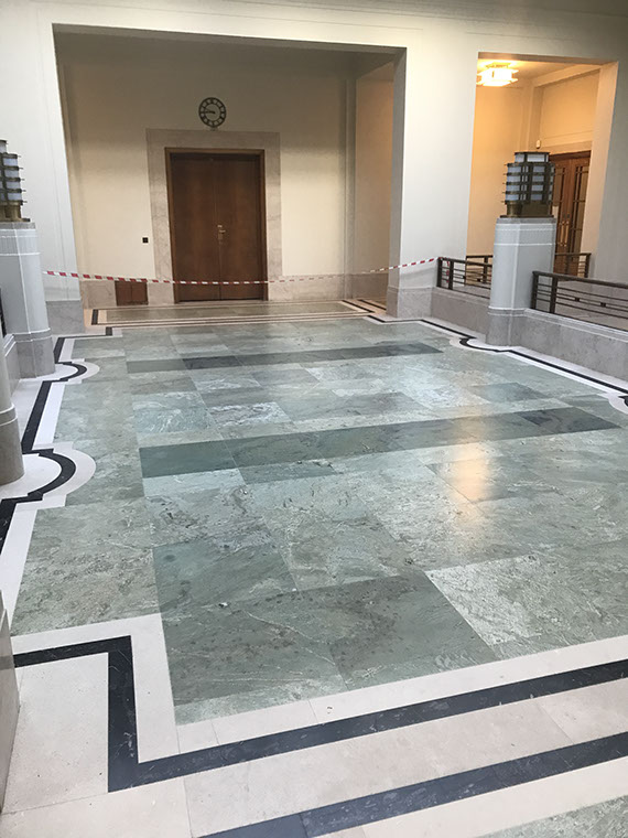Removal of old finishes and ingrained dirt, restoration and finishing