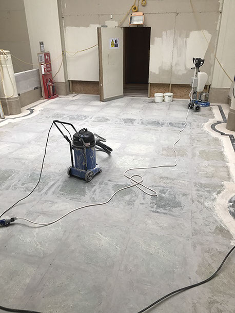 Removal of old finishes and ingrained dirt, restoration and finishing